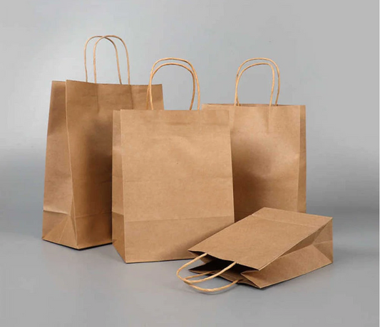 14" Paper Bags with Handle