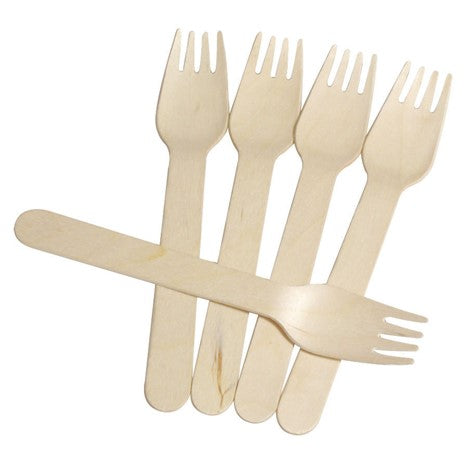 Disposable Wooden Fork